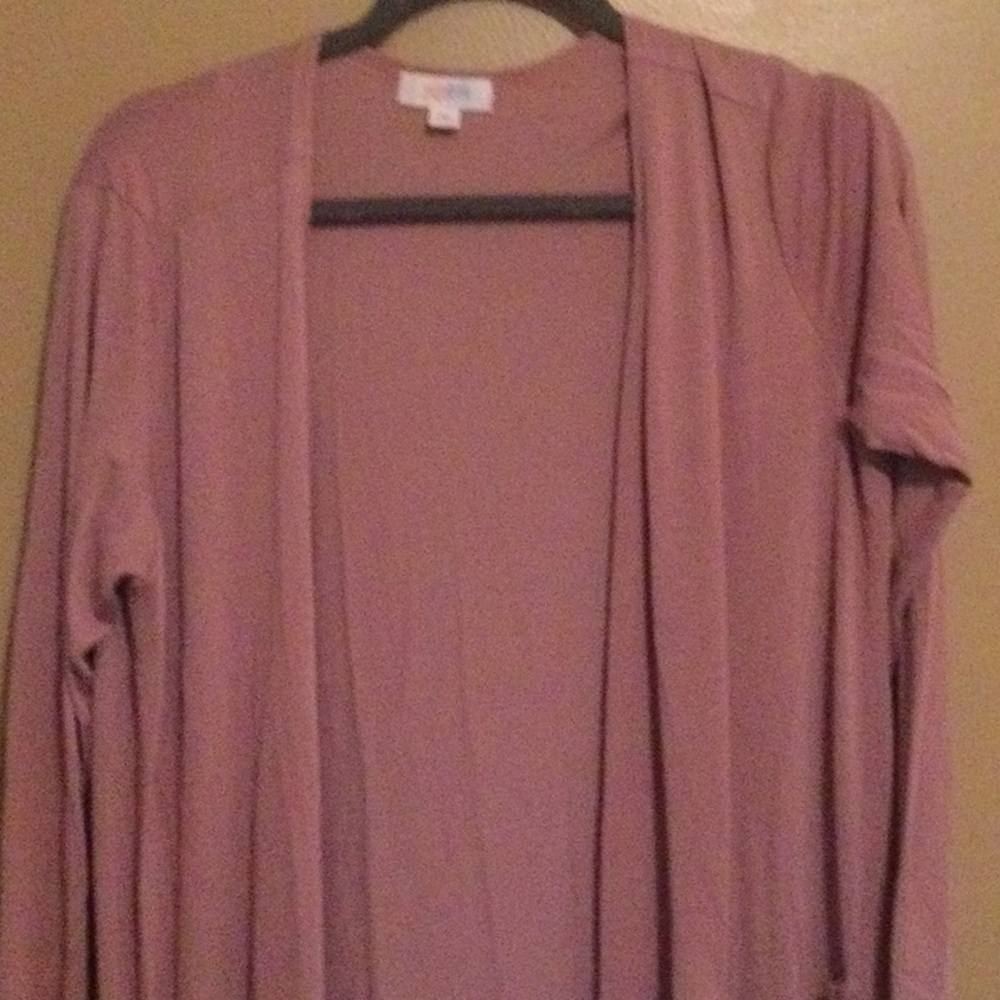 NWT Lularoe Sarah Sweater, size Medium. Solid Lavender/lilac color
